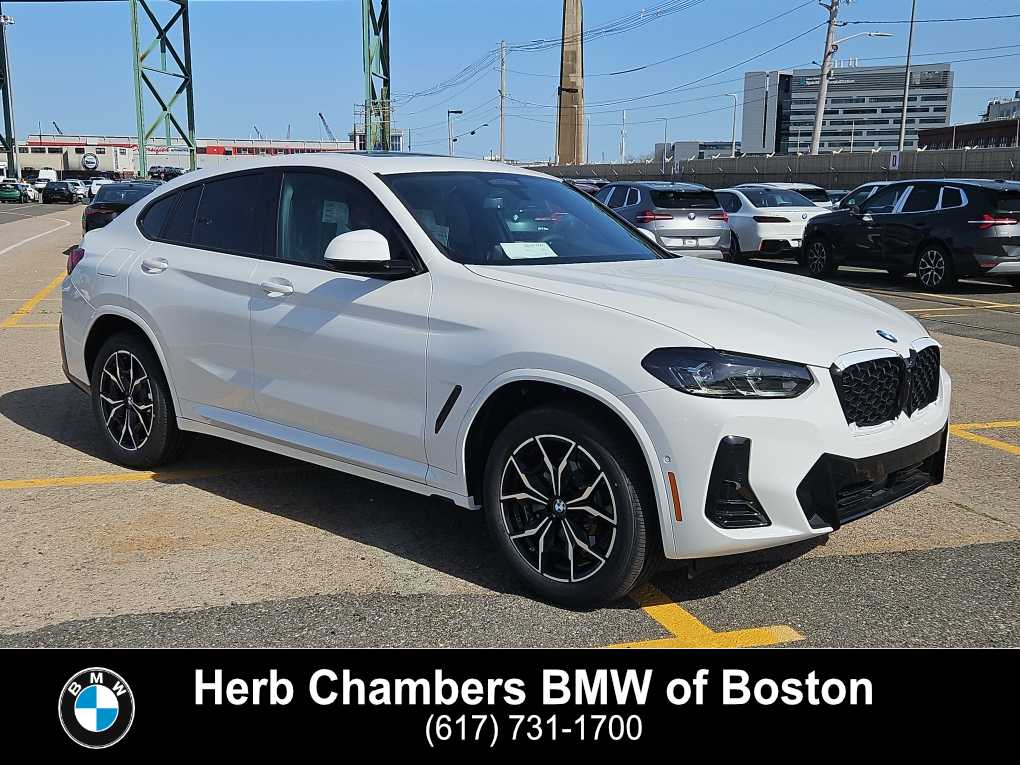 new 2025 BMW X4 car, priced at $64,675