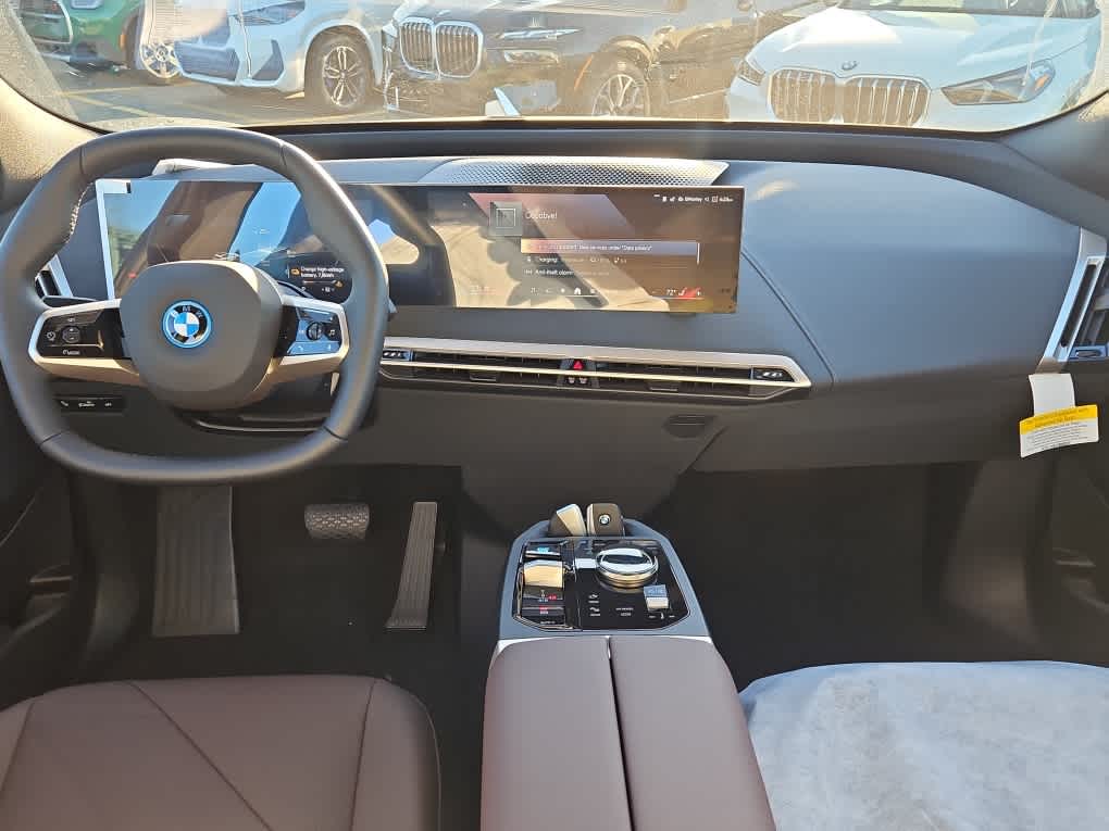 new 2025 BMW iX car, priced at $97,375