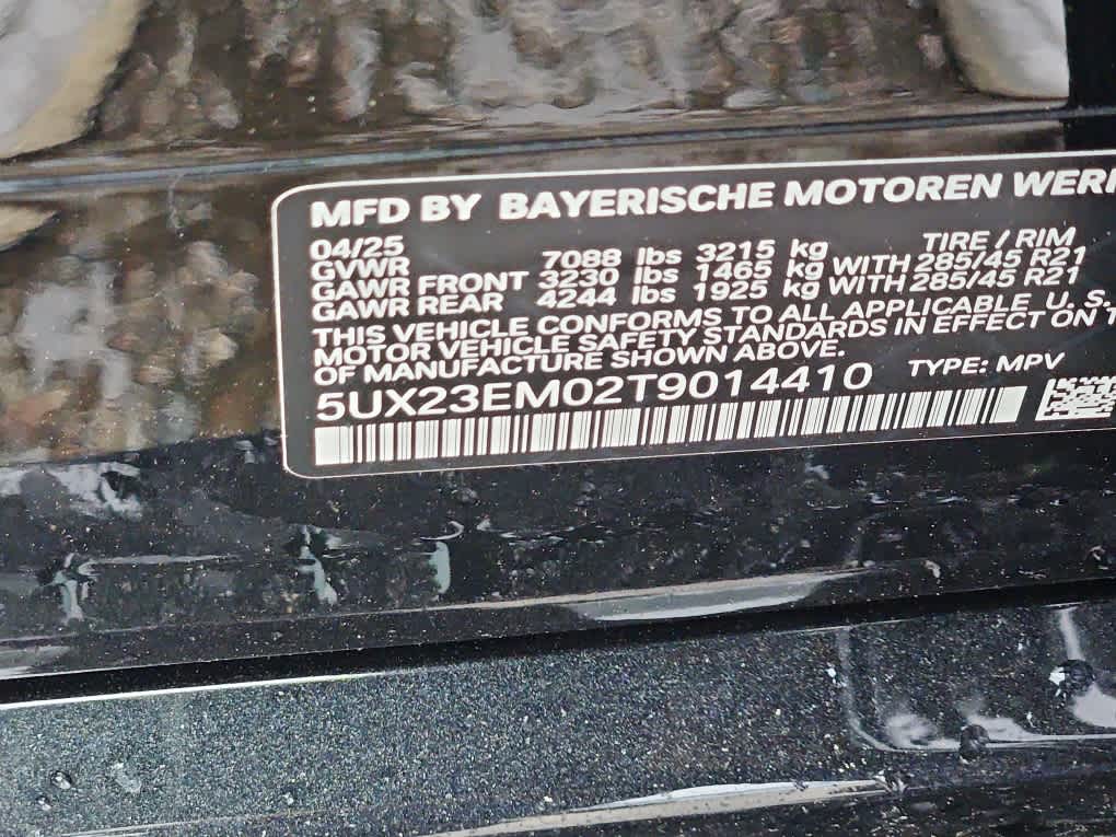 new 2026 BMW X7 car, priced at $92,575