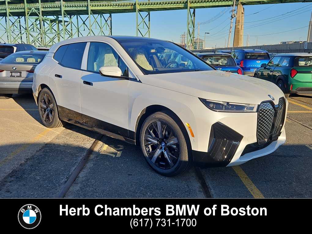 new 2025 BMW iX car, priced at $97,375