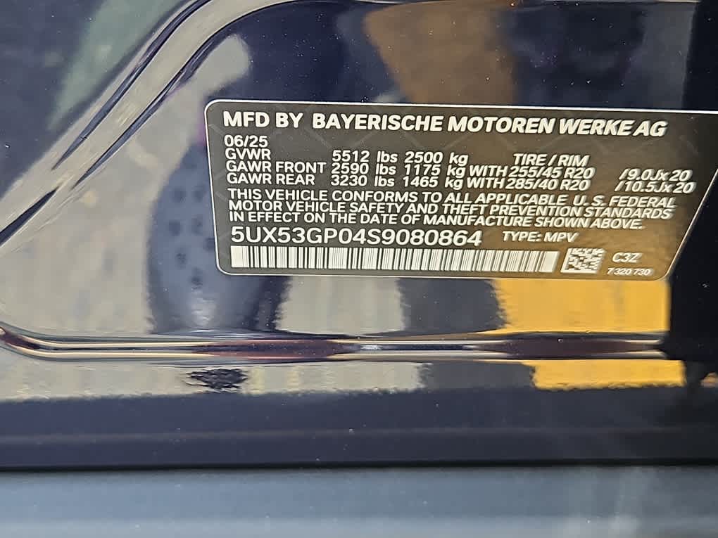 new 2025 BMW X3 car, priced at $58,360