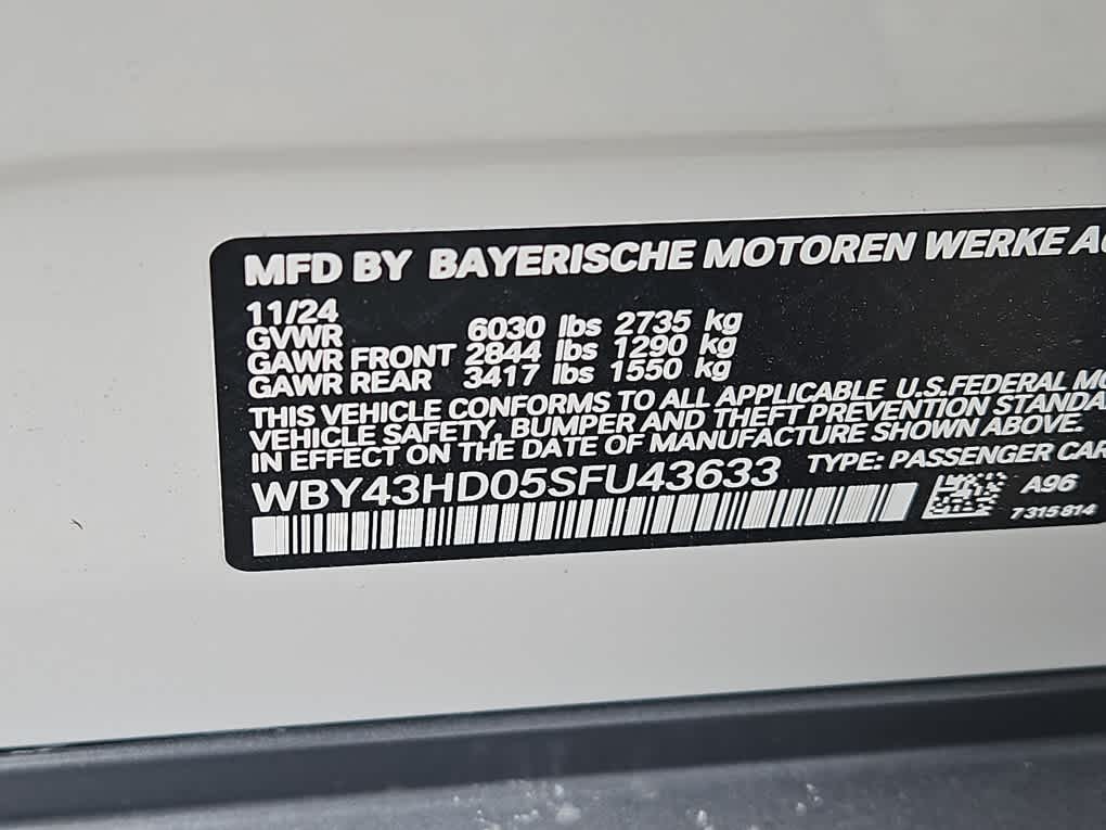 new 2025 BMW i4 car, priced at $67,825