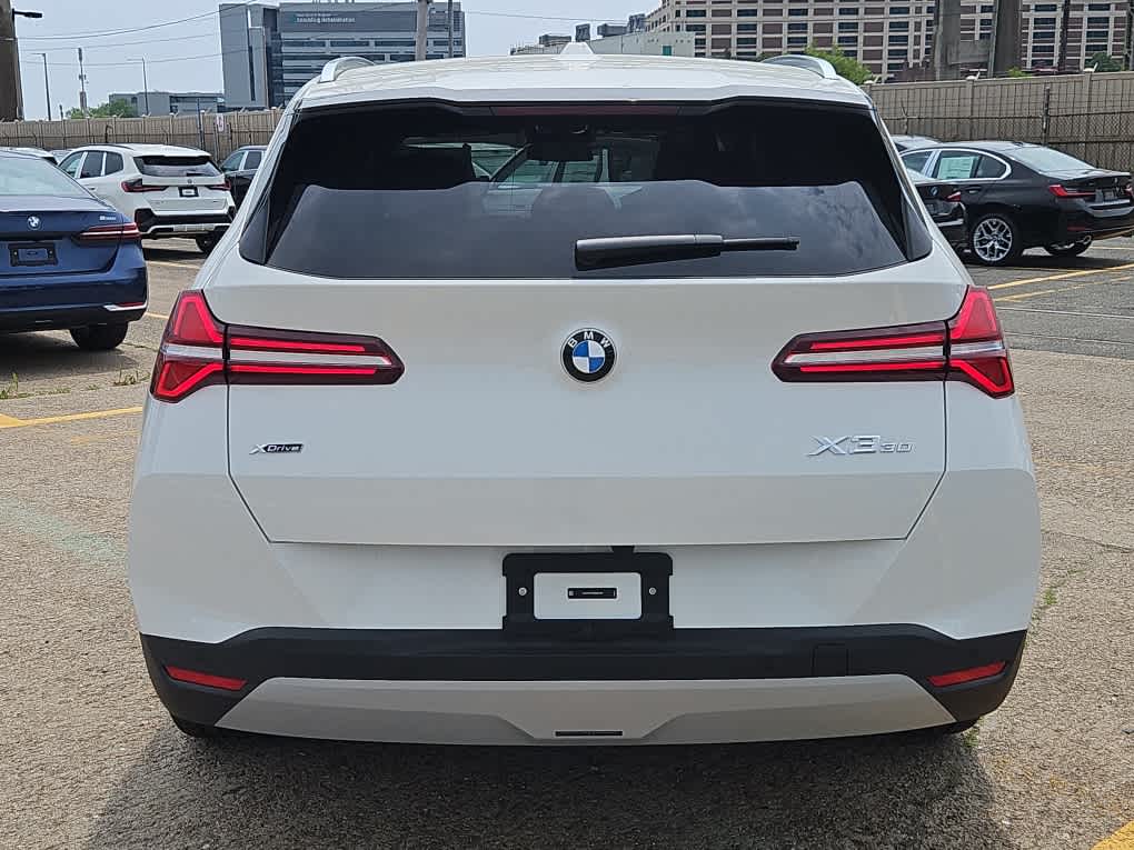new 2025 BMW X3 car, priced at $55,360