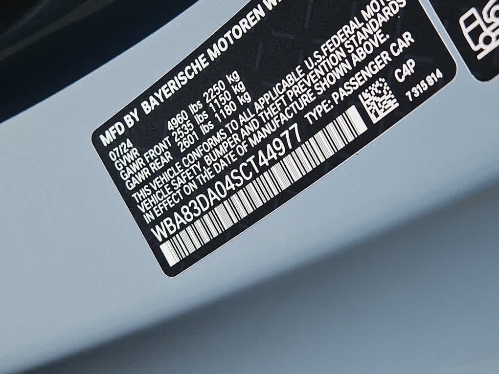 new 2025 BMW 4-Series car, priced at $70,130