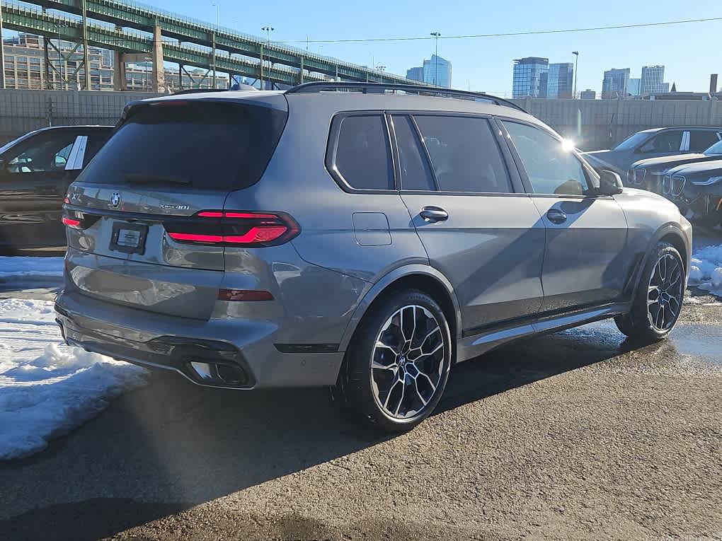 new 2025 BMW X7 car, priced at $97,525