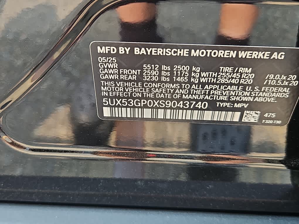 new 2025 BMW X3 car, priced at $59,210