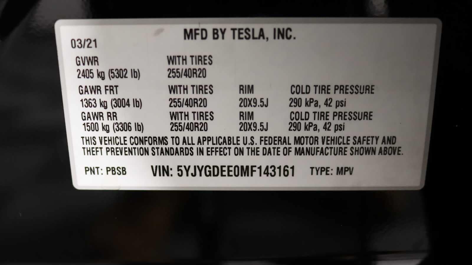 used 2021 Tesla Model Y car, priced at $29,798