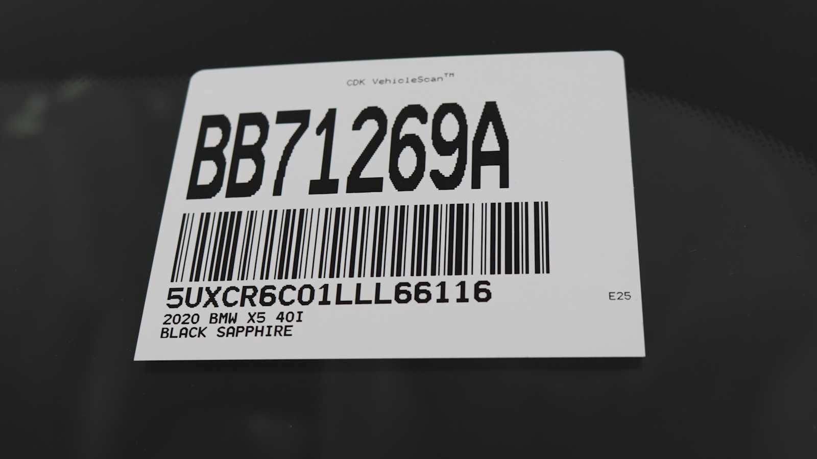 used 2020 BMW X5 car, priced at $36,698