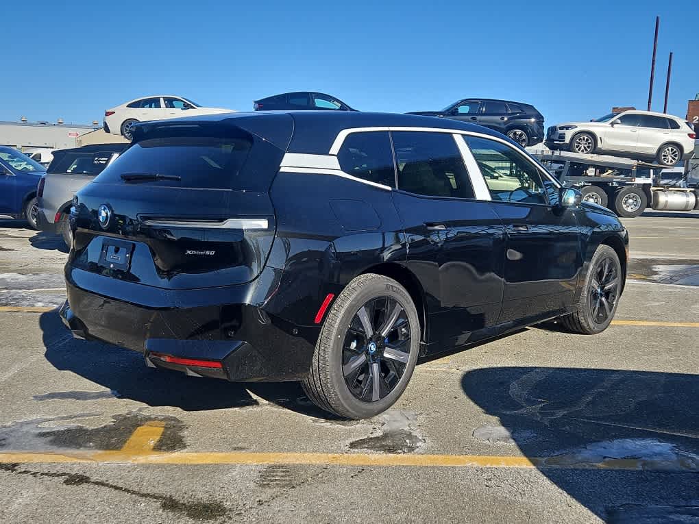 new 2025 BMW iX car, priced at $95,825