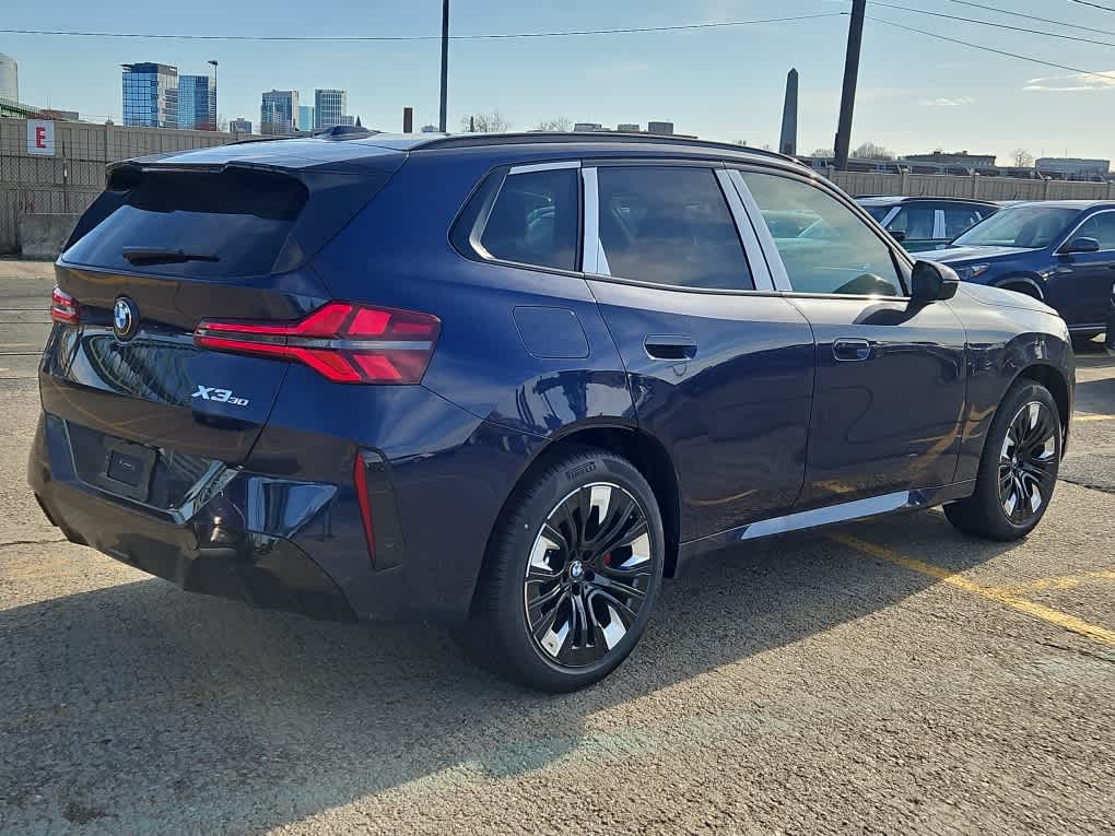 new 2025 BMW X3 car, priced at $62,300