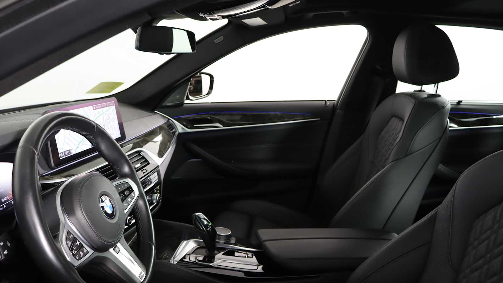 used 2021 BMW 530i car, priced at $35,698
