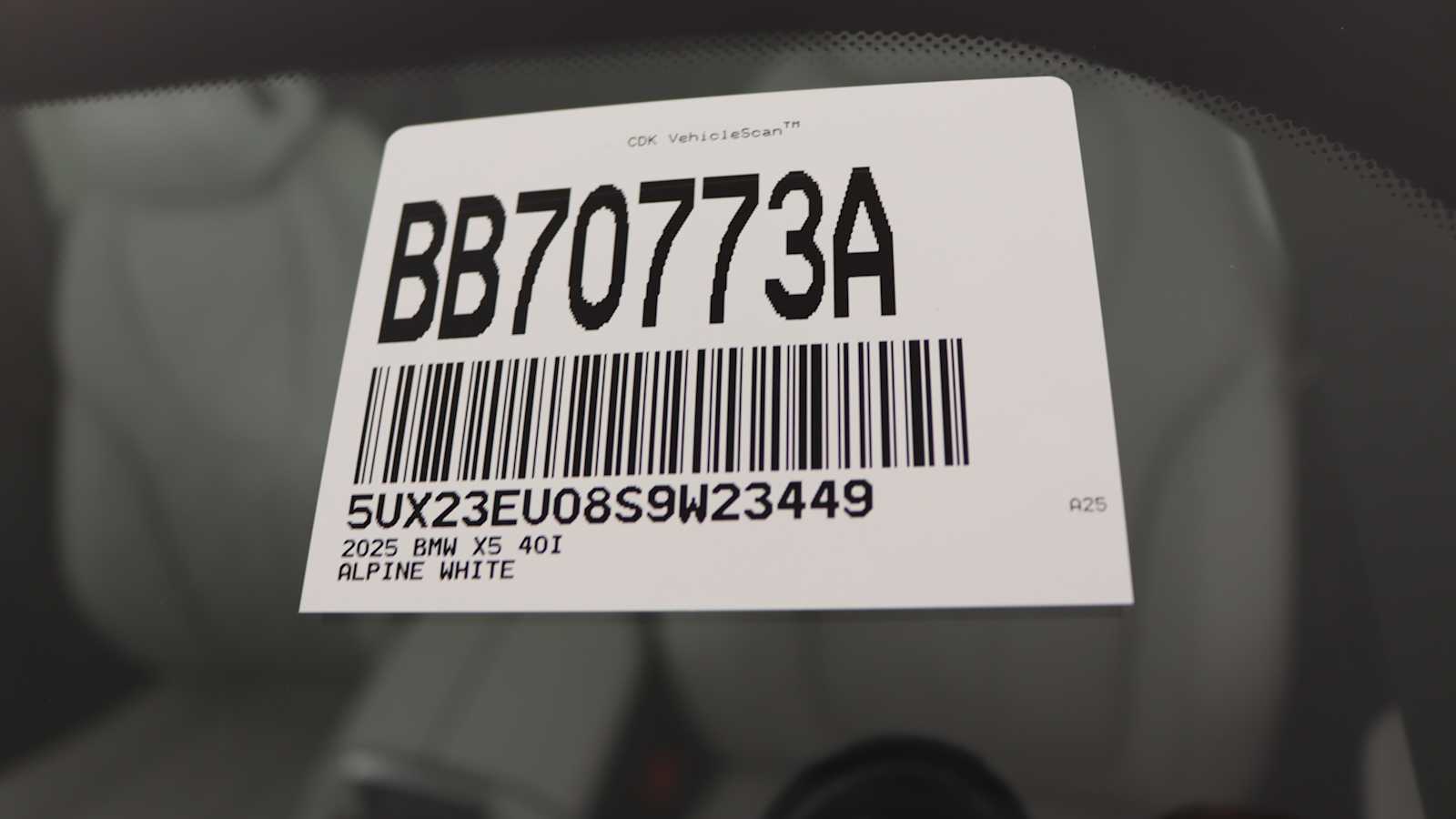 used 2025 BMW X5 car, priced at $65,898