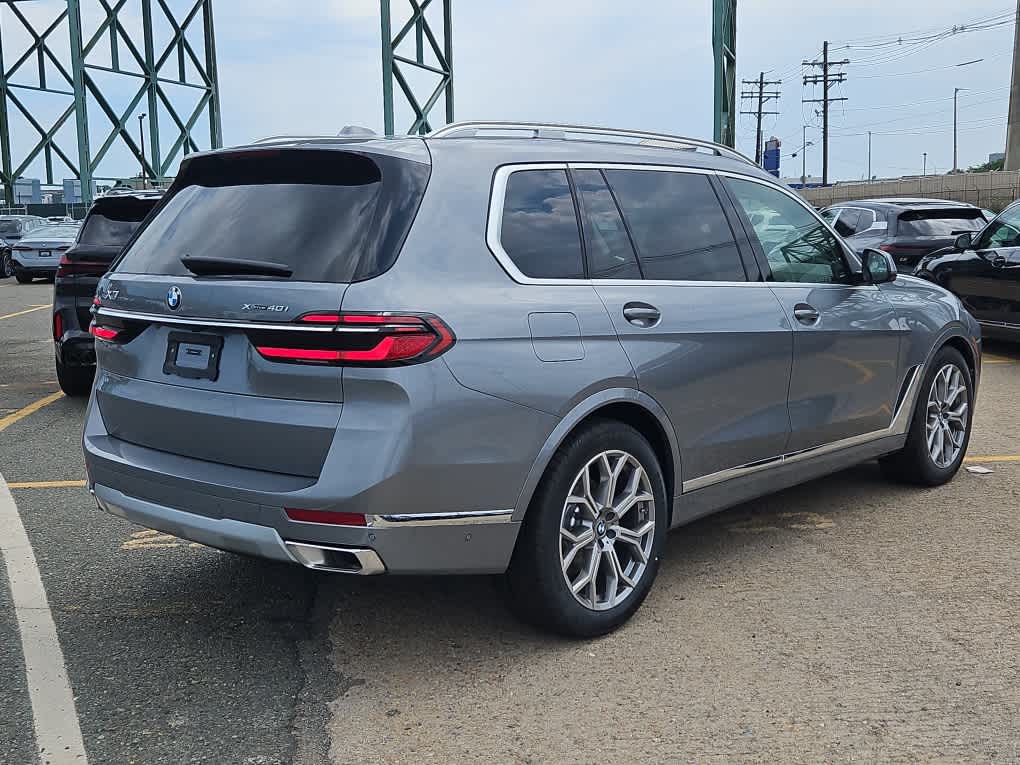 new 2025 BMW X7 car, priced at $91,525