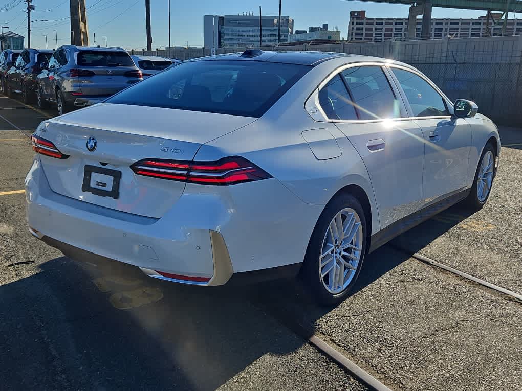 new 2025 BMW 540i car, priced at $74,625