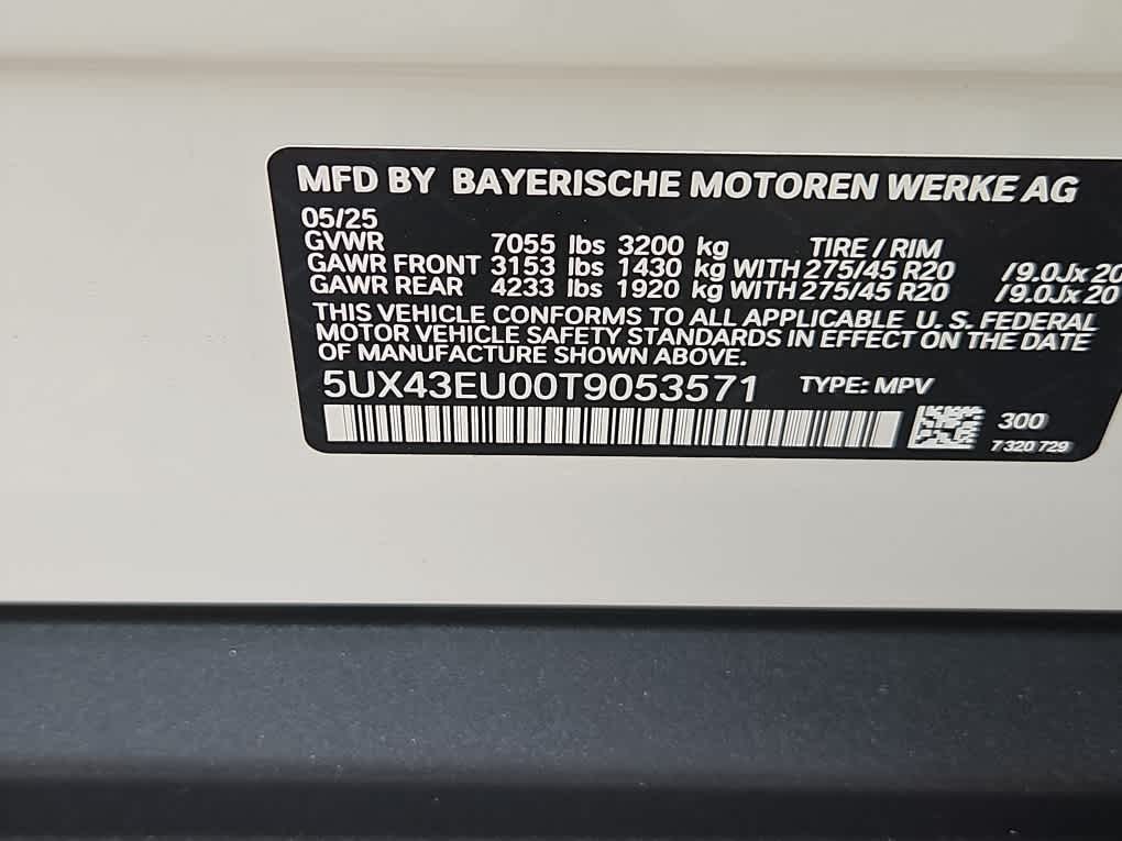 new 2026 BMW X5 car, priced at $78,200