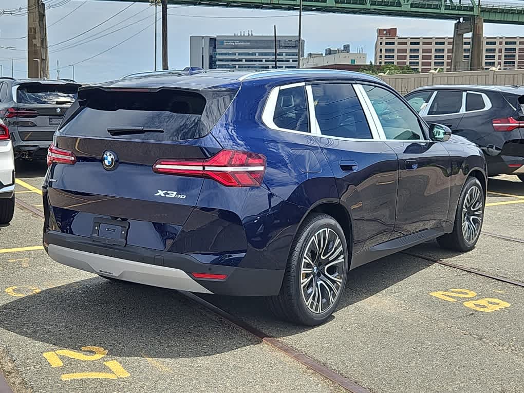 new 2025 BMW X3 car, priced at $58,360
