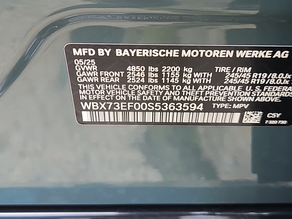 new 2025 BMW X1 car, priced at $47,015