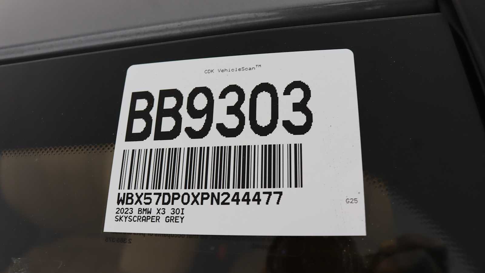 used 2023 BMW X3 car, priced at $41,798
