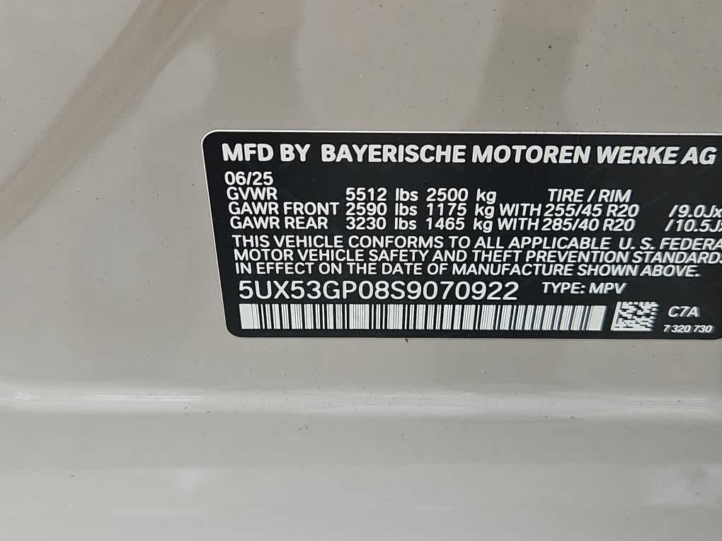 new 2025 BMW X3 car, priced at $62,410