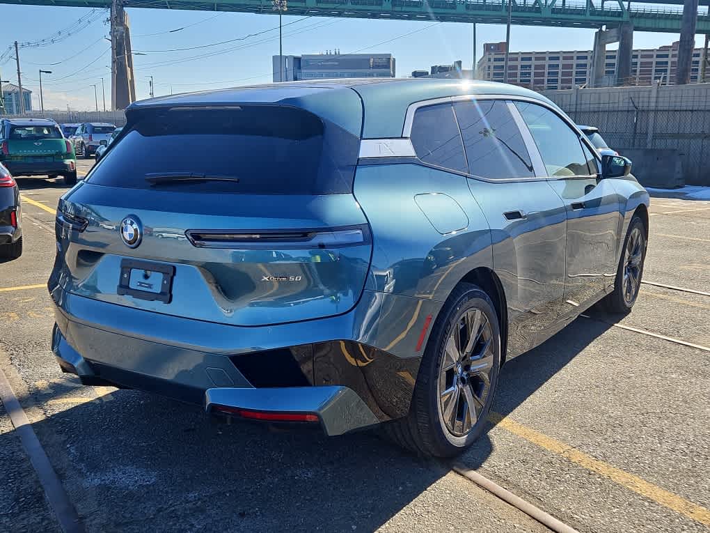 new 2025 BMW iX car, priced at $95,825