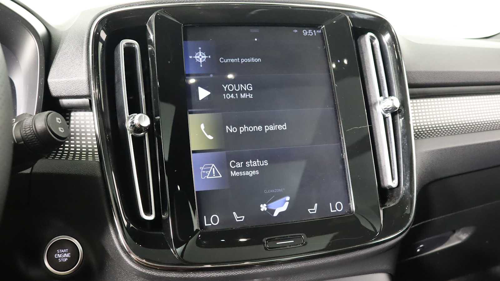 used 2019 Volvo XC40 car, priced at $24,698