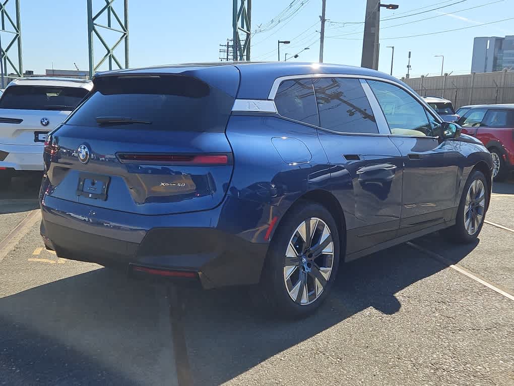 new 2025 BMW iX car, priced at $94,625