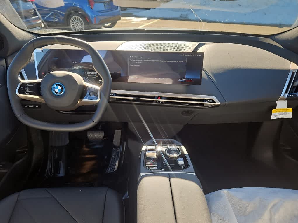 new 2025 BMW iX car, priced at $95,825