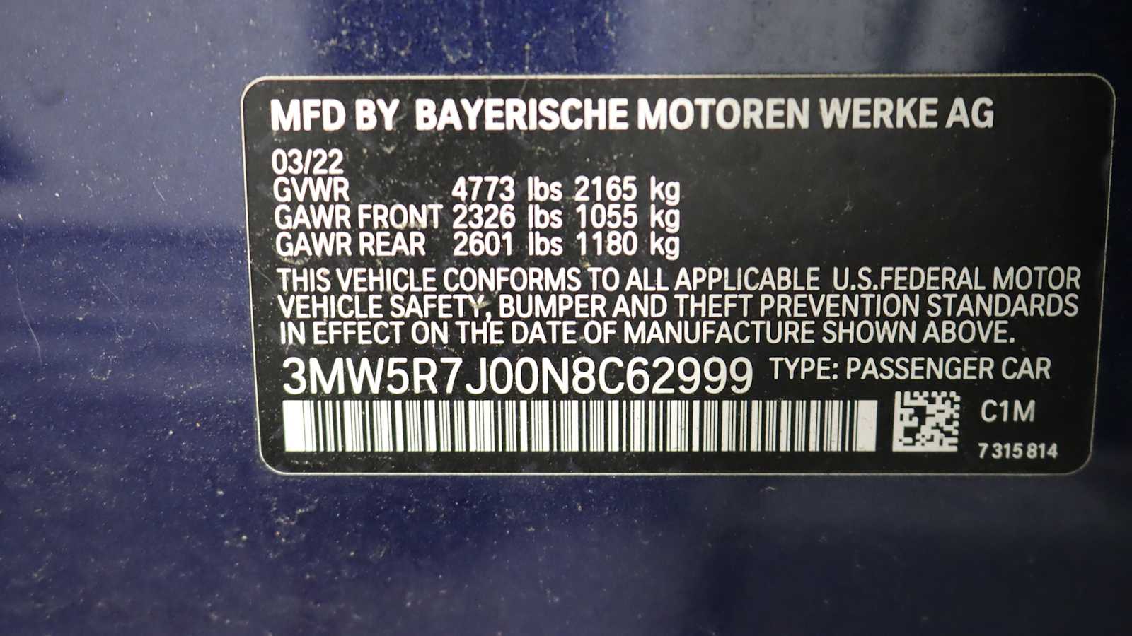 used 2022 BMW 330i car, priced at $36,798