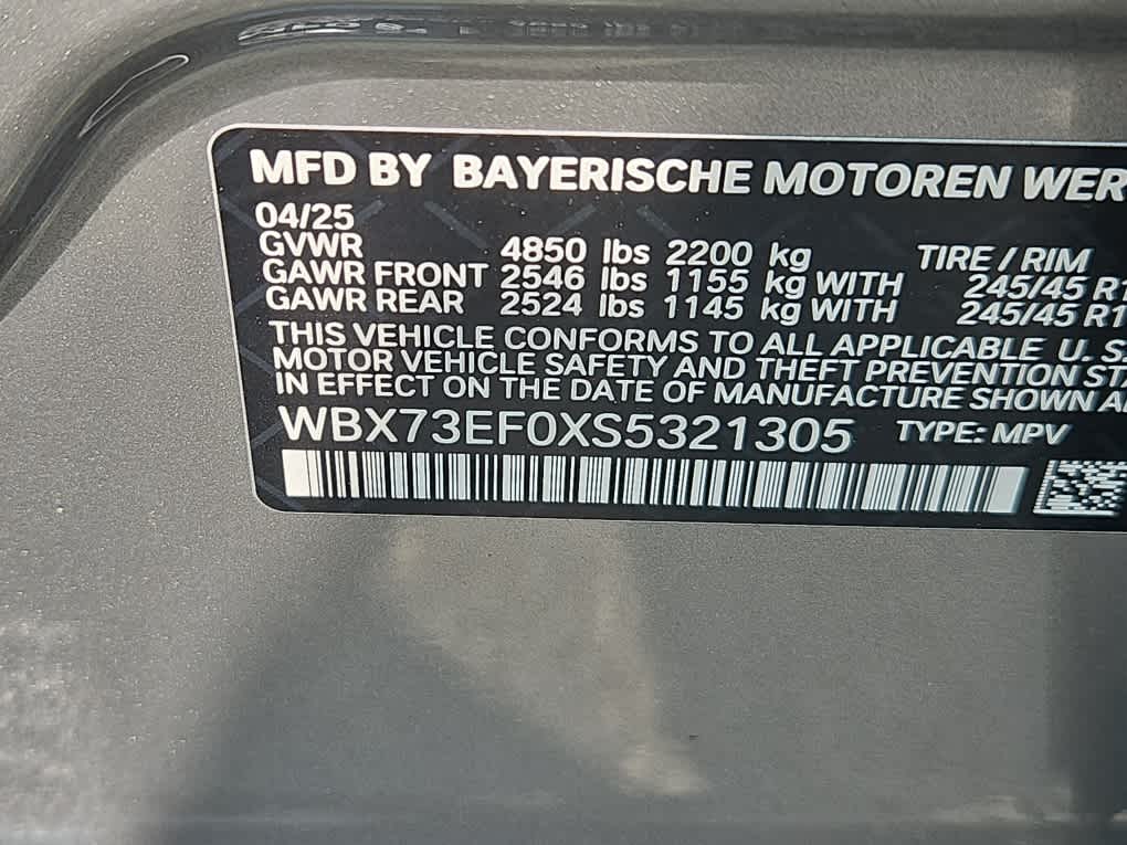 new 2025 BMW X1 car, priced at $48,375