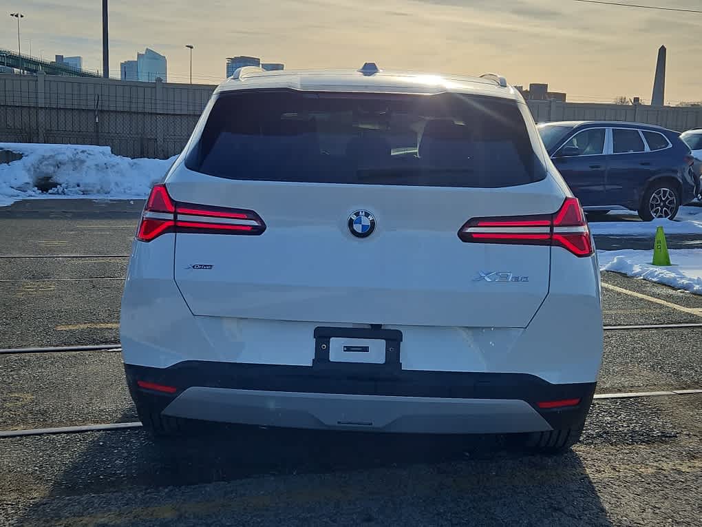 new 2025 BMW X3 car, priced at $55,700