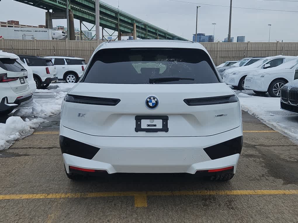 new 2025 BMW iX car, priced at $95,825