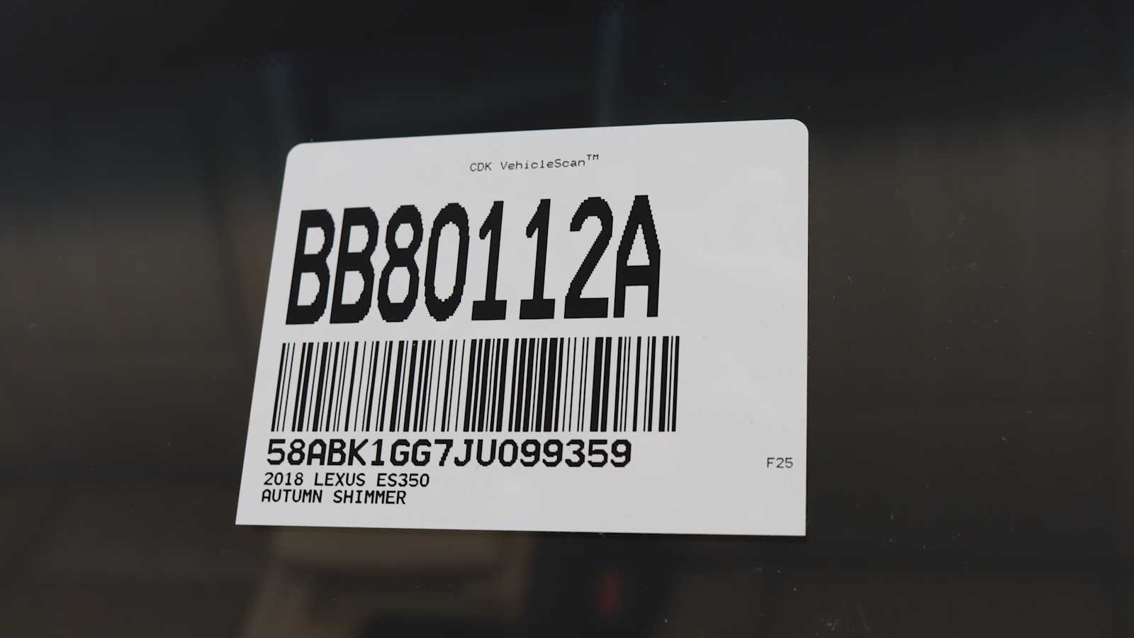 used 2018 Lexus ES 350 car, priced at $27,798