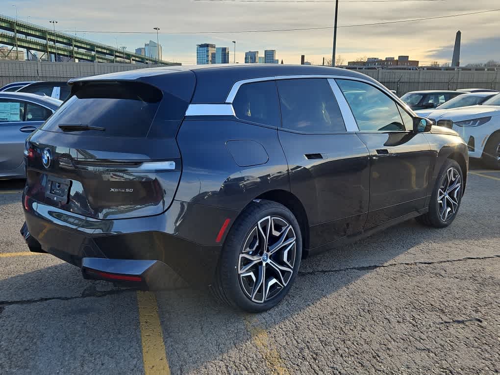 new 2025 BMW iX car, priced at $100,325