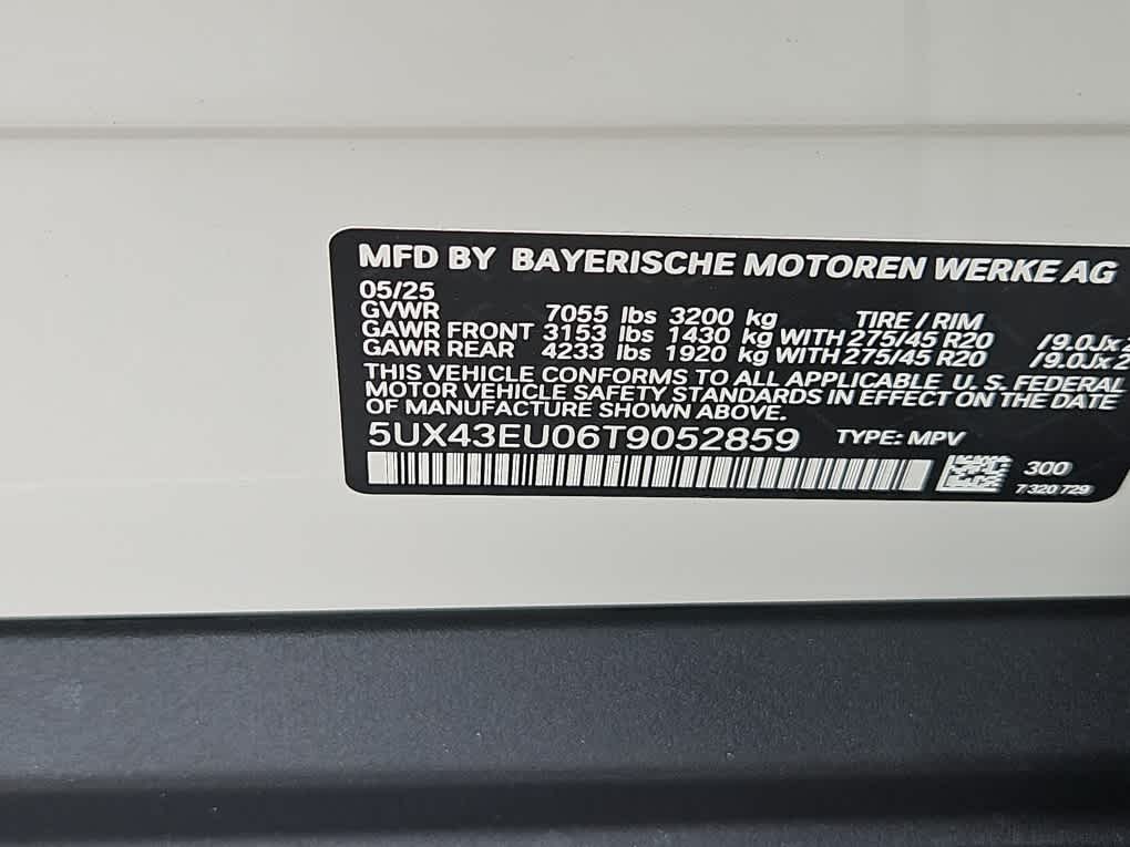 new 2026 BMW X5 car, priced at $84,500