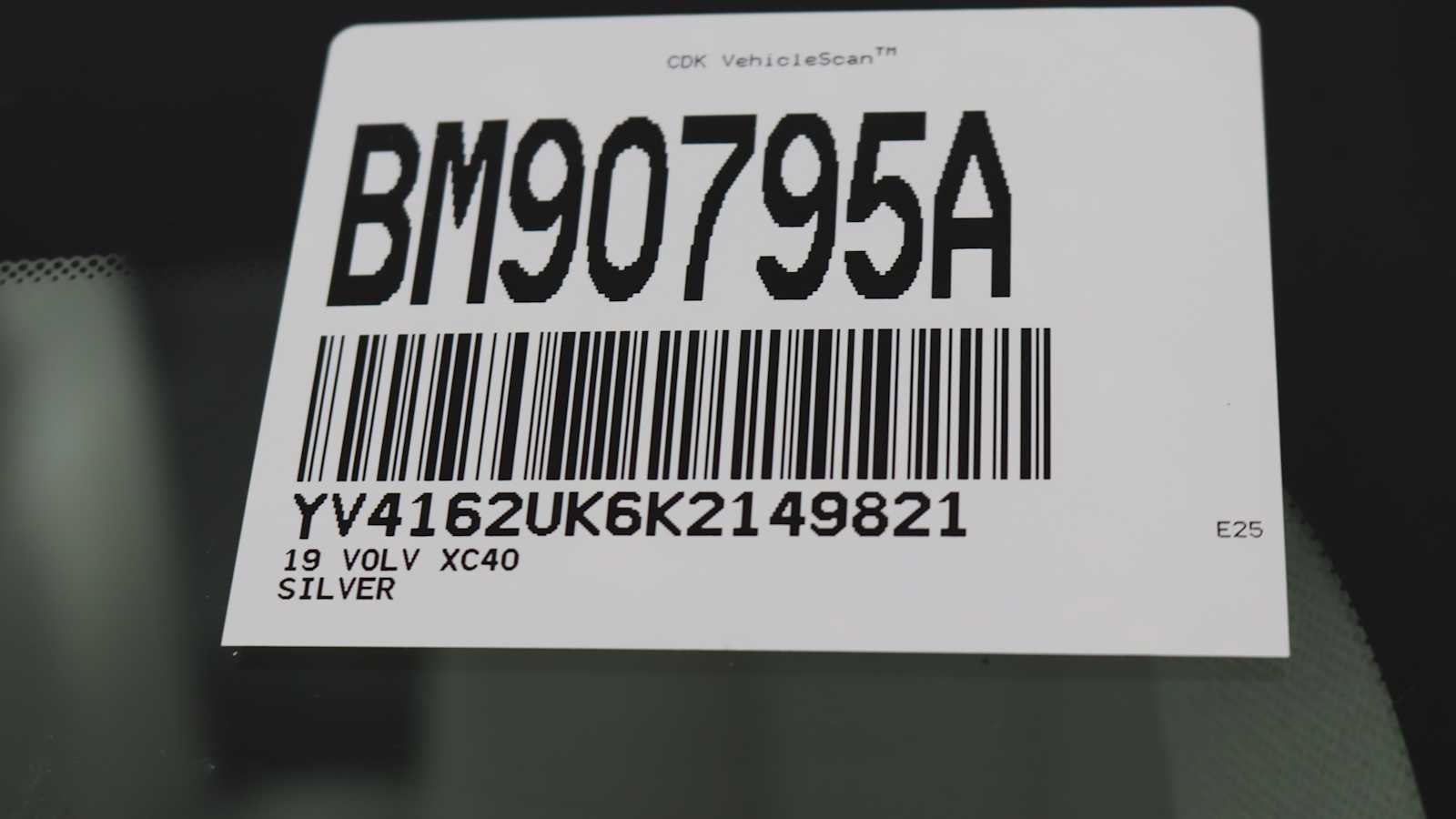 used 2019 Volvo XC40 car, priced at $23,698