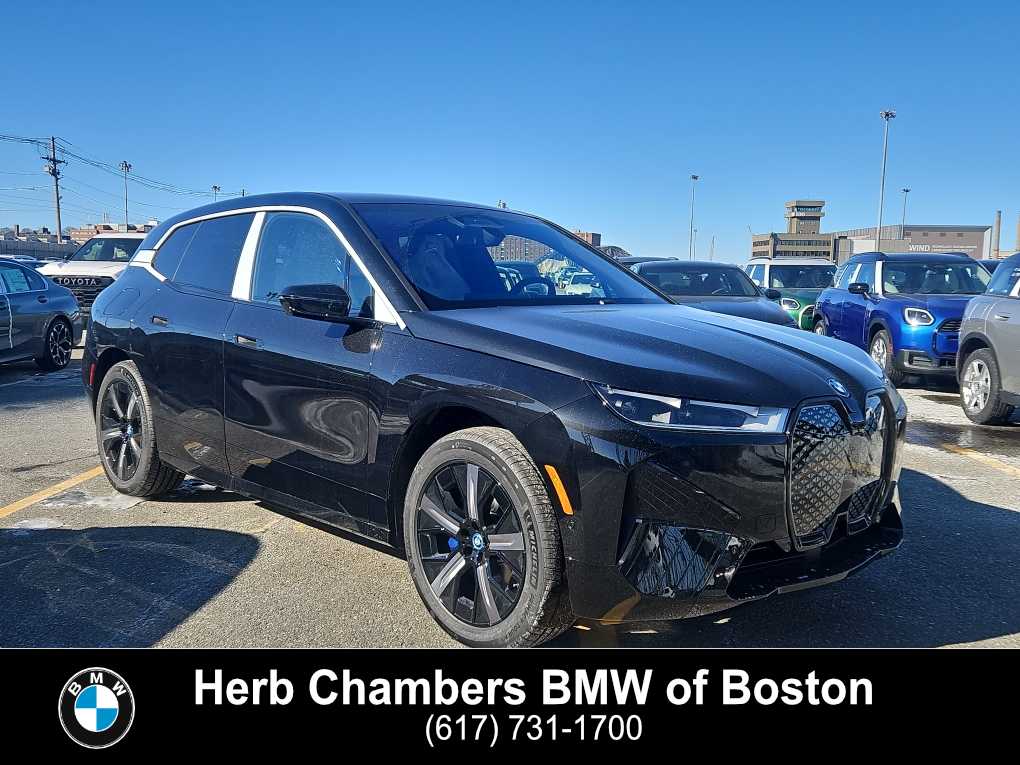 new 2025 BMW iX car, priced at $95,825