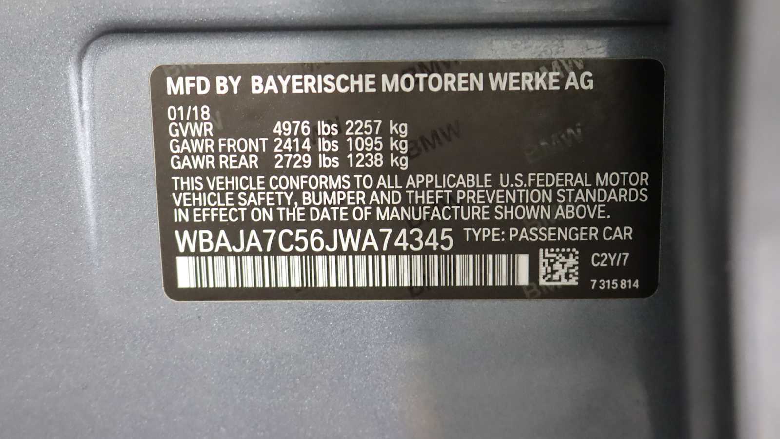 used 2018 BMW 530i car, priced at $25,798