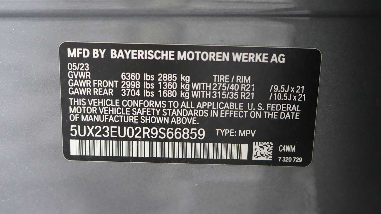 used 2024 BMW X5 car, priced at $61,798