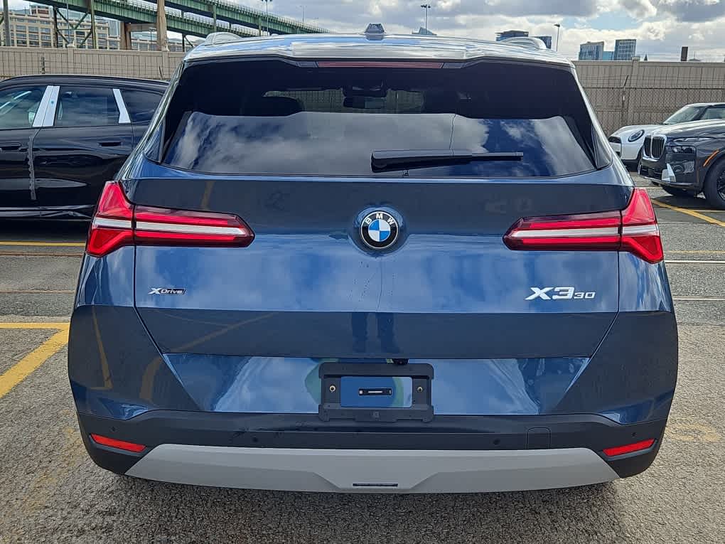 new 2025 BMW X3 car, priced at $55,375