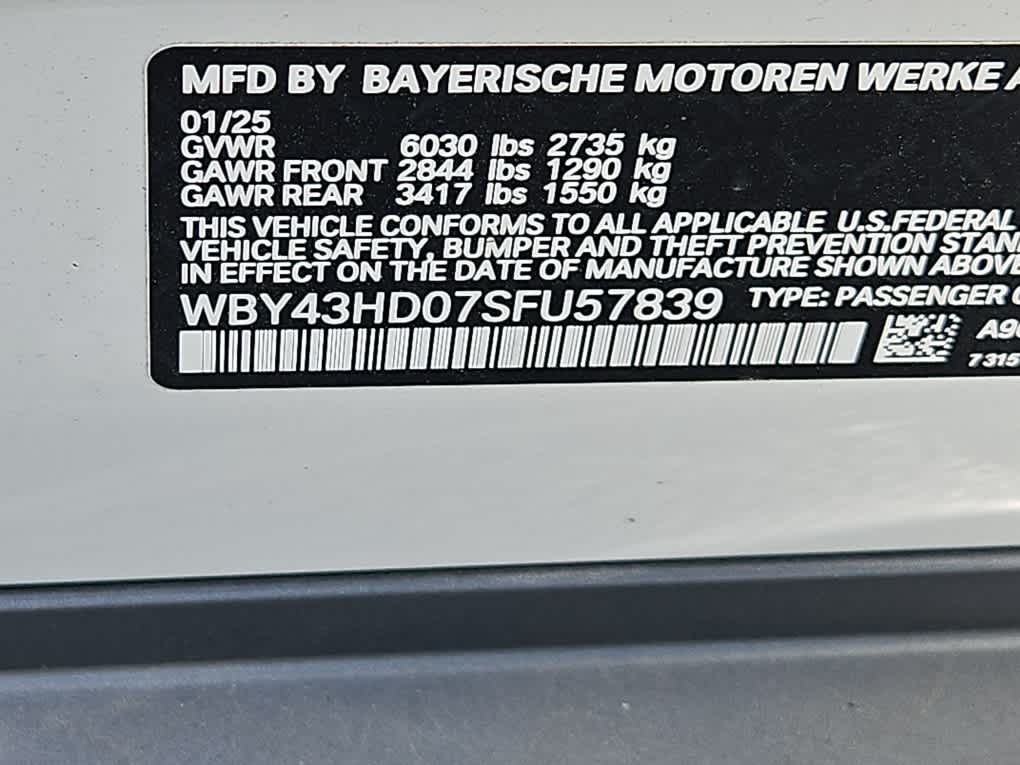 new 2025 BMW i4 car, priced at $69,825