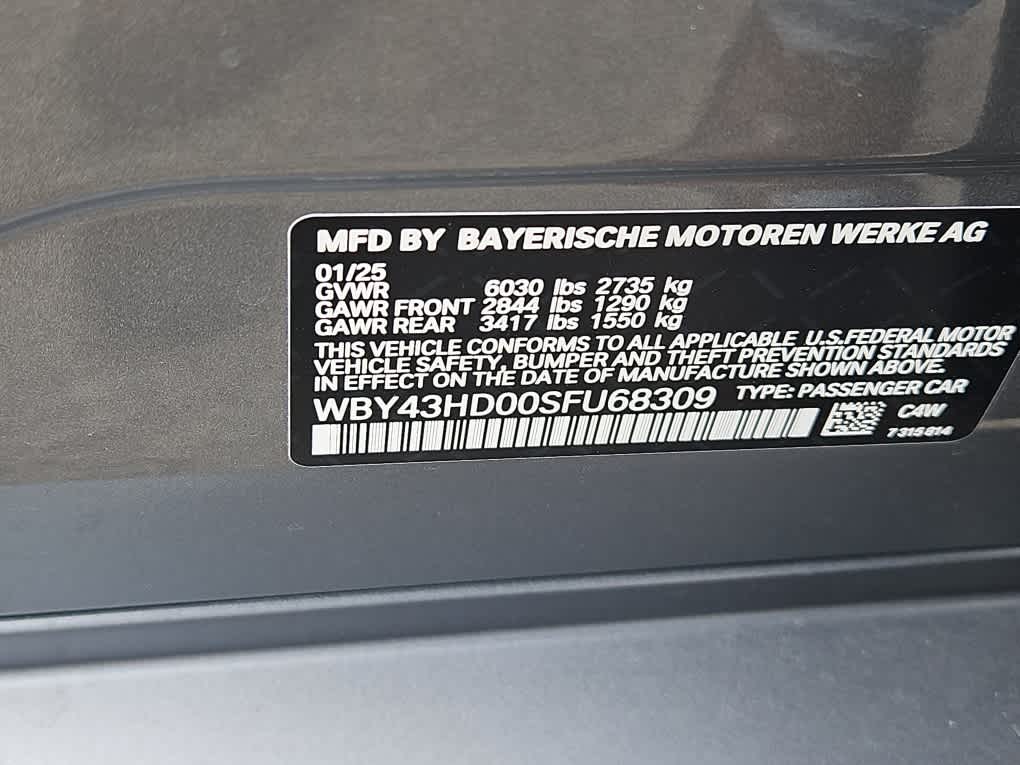 new 2025 BMW i4 car, priced at $66,275