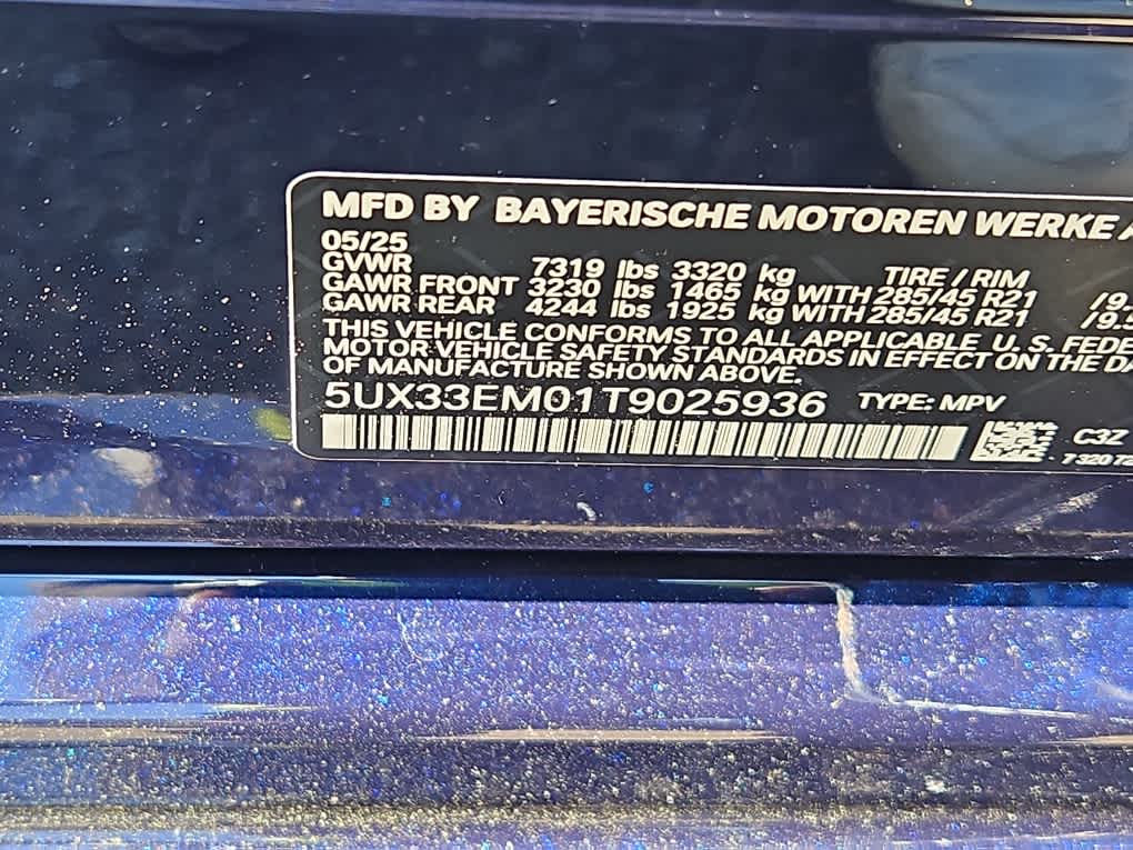 new 2026 BMW X7 car, priced at $122,655