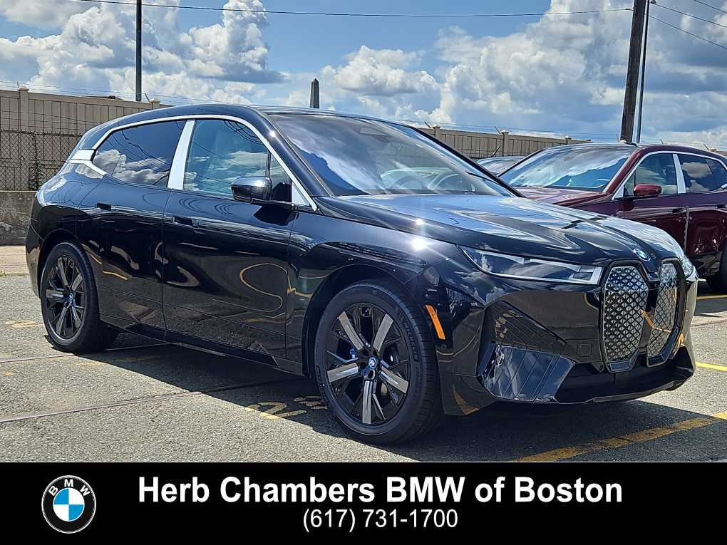 new 2025 BMW iX car, priced at $112,675