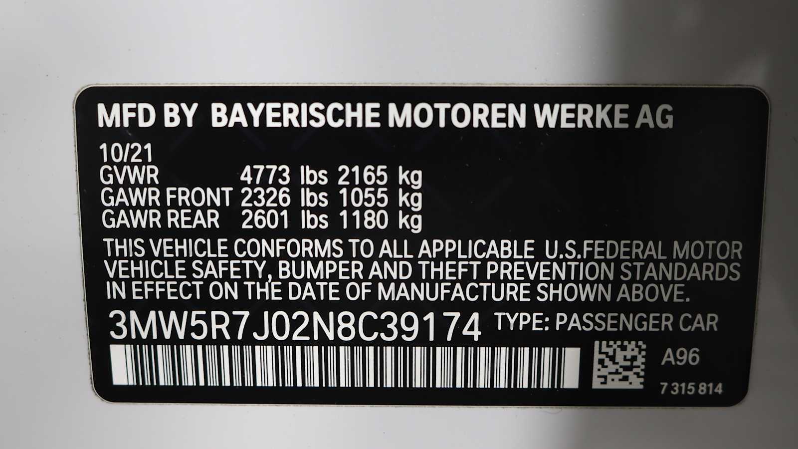 used 2022 BMW 330i car, priced at $36,898