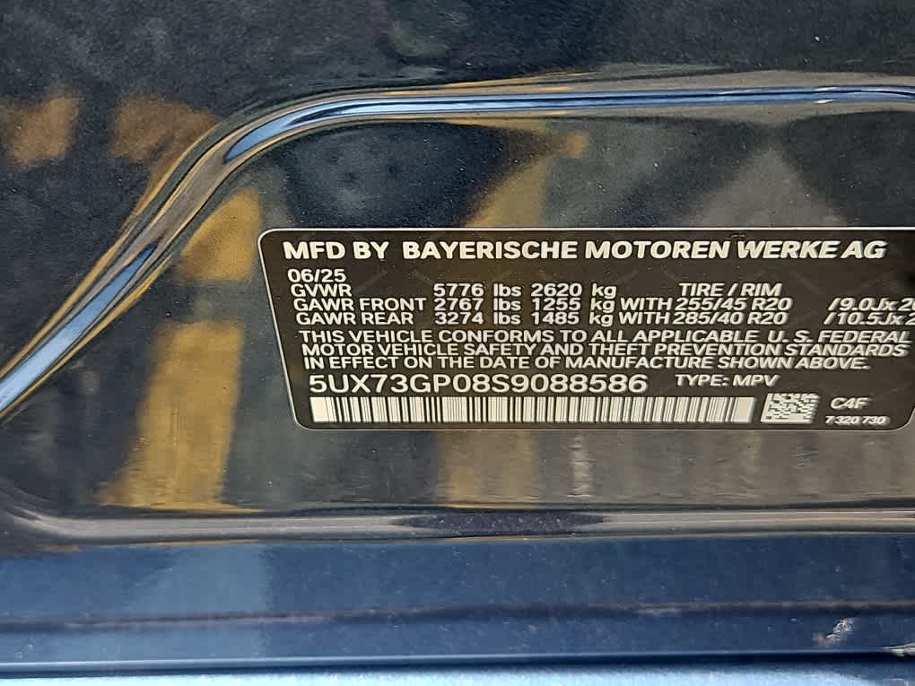 new 2025 BMW X3 car, priced at $73,175