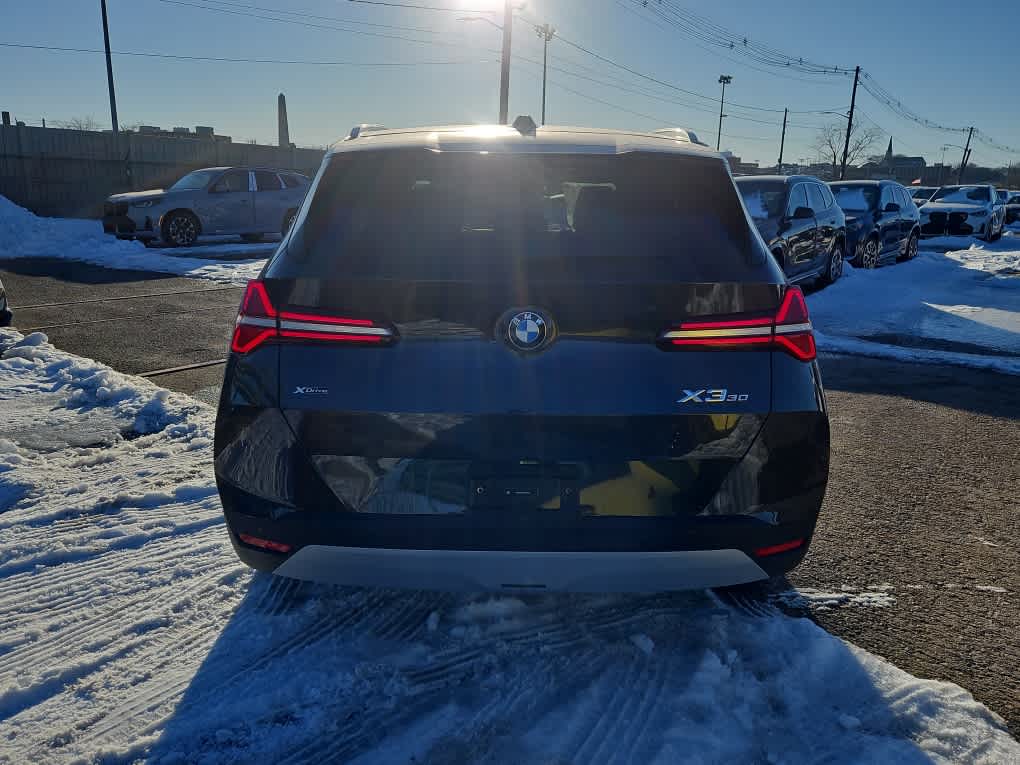 new 2025 BMW X3 car, priced at $59,775