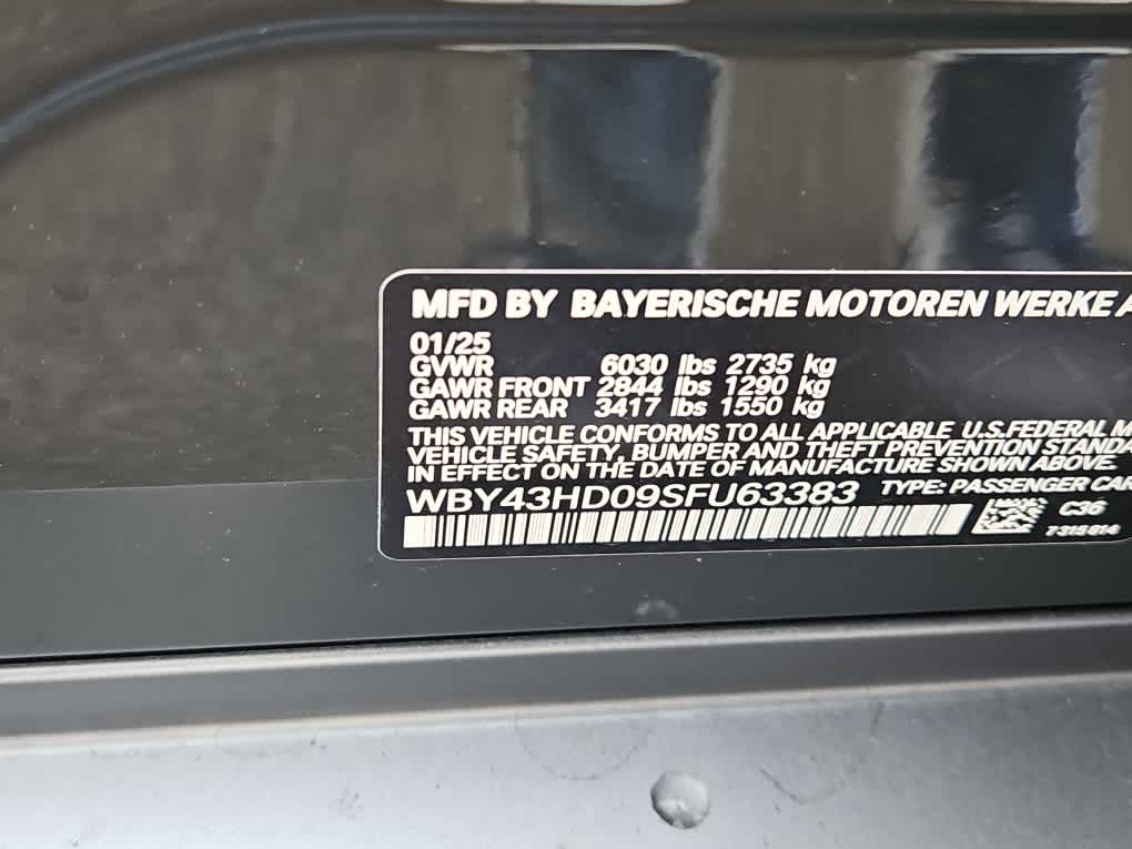 new 2025 BMW i4 car, priced at $68,175