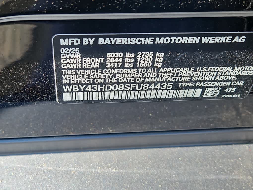 new 2025 BMW i4 car, priced at $67,825
