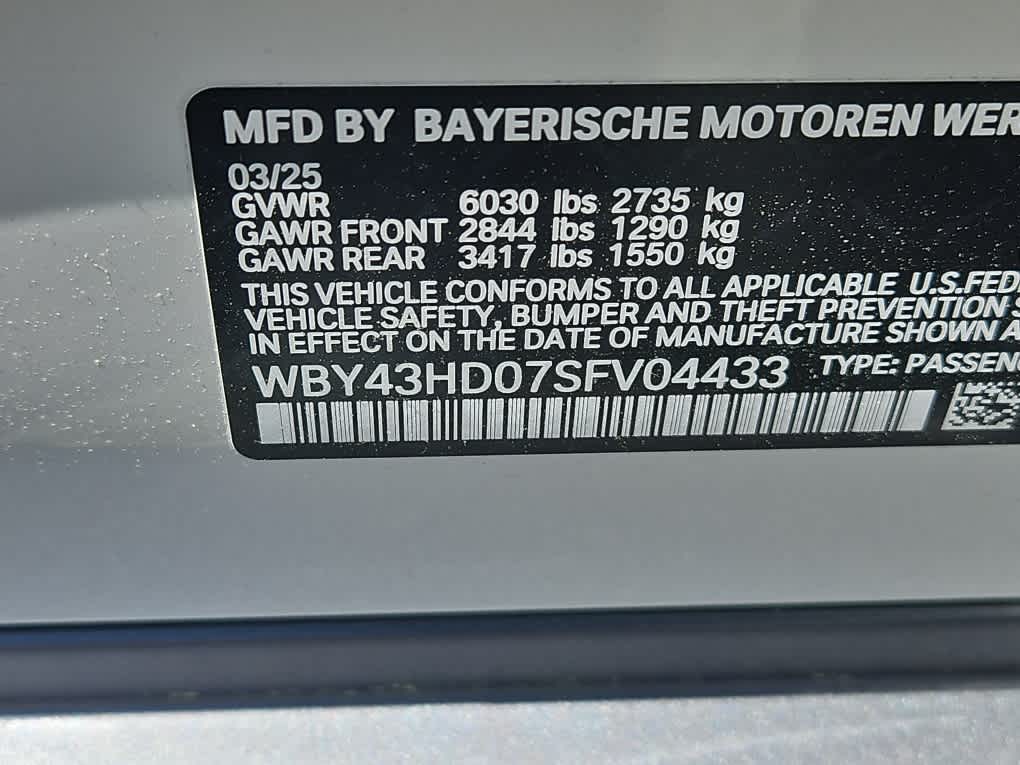 new 2025 BMW i4 car, priced at $64,825