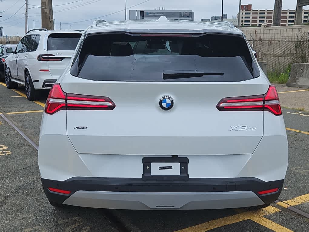 new 2025 BMW X3 car, priced at $56,125